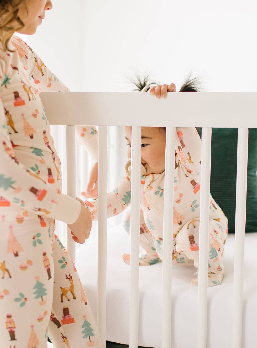 Zippy Bamboo Baby Pajama in Nutcracker | christmas