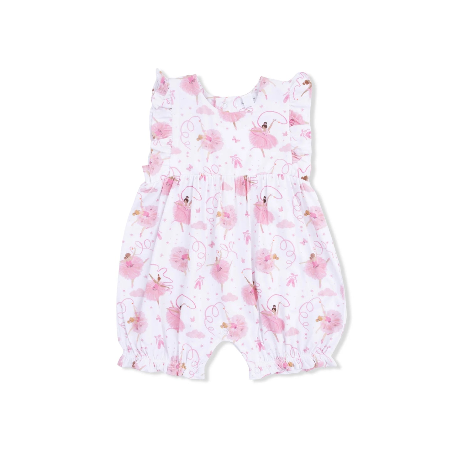 Ribbon Ballerina Ruffle Playsuit
