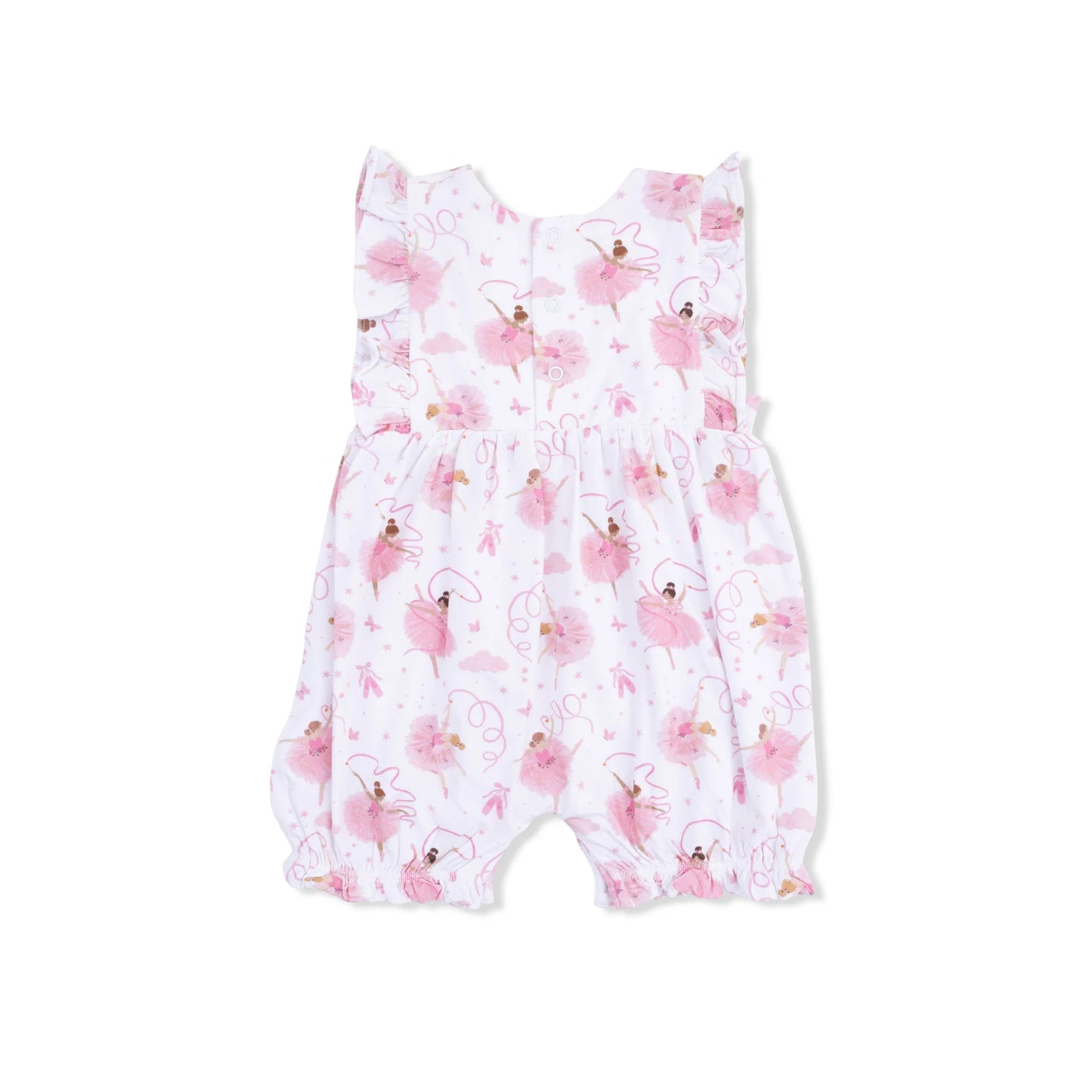 Ribbon Ballerina Ruffle Playsuit