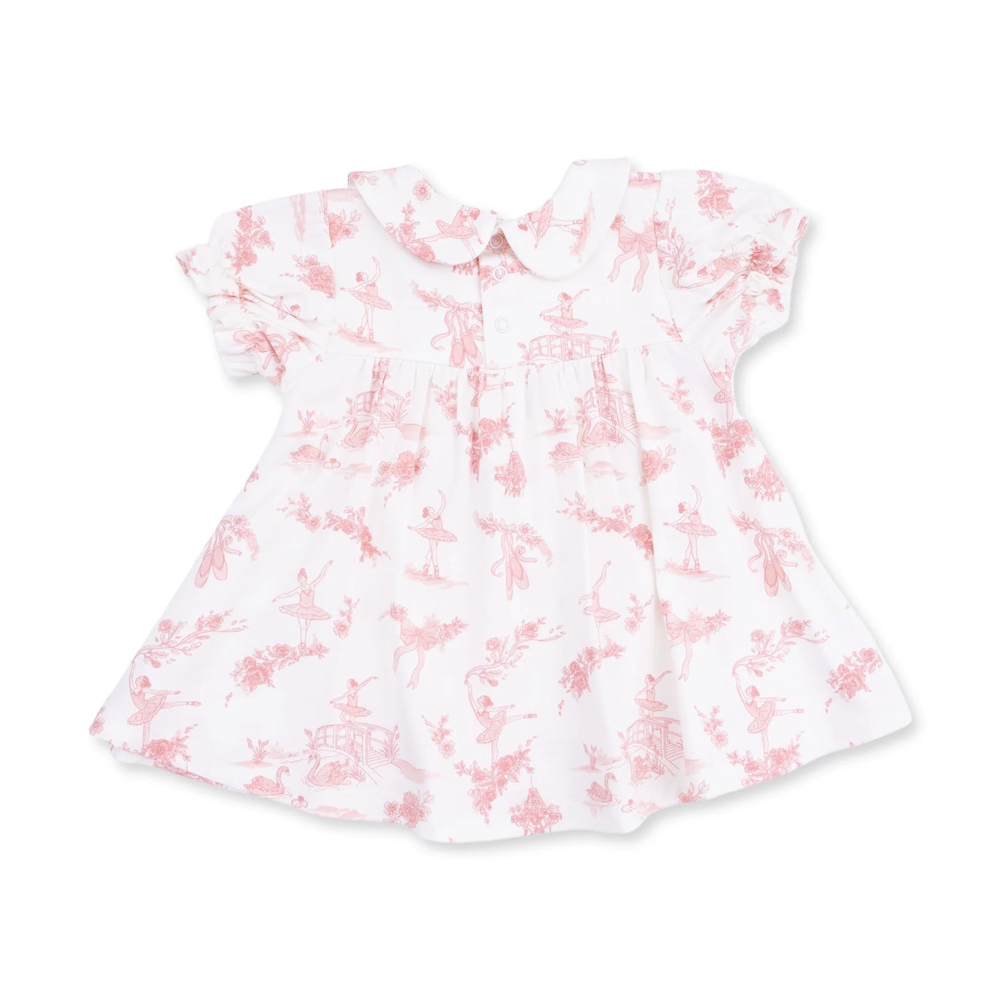 Ballet Toile smocked dress set