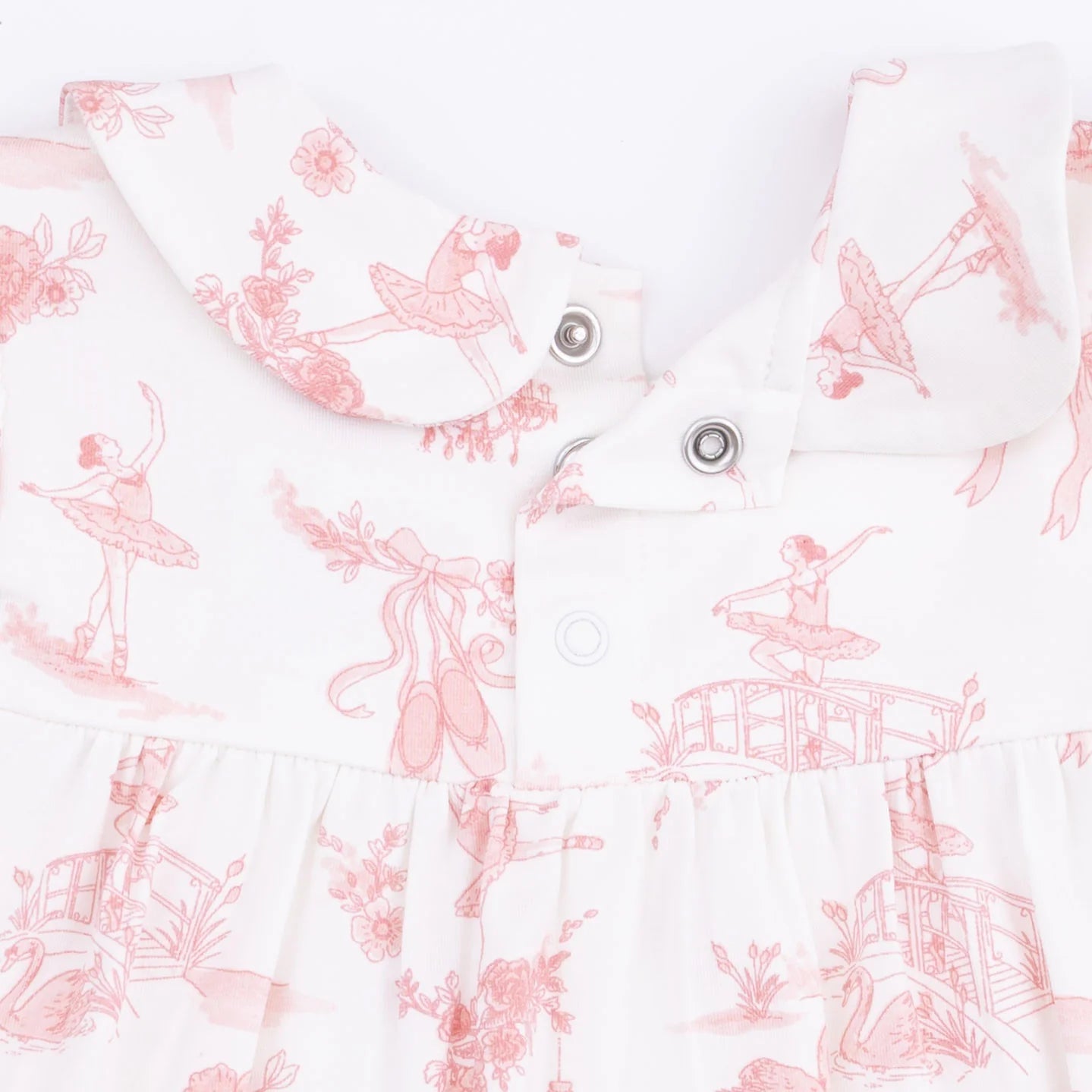 Ballet Toile smocked dress set