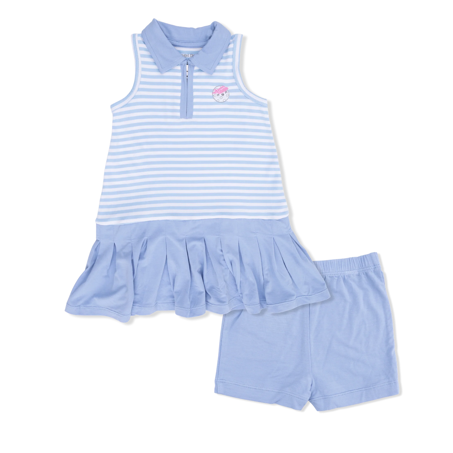 Striped Golf- Polo tennis dress