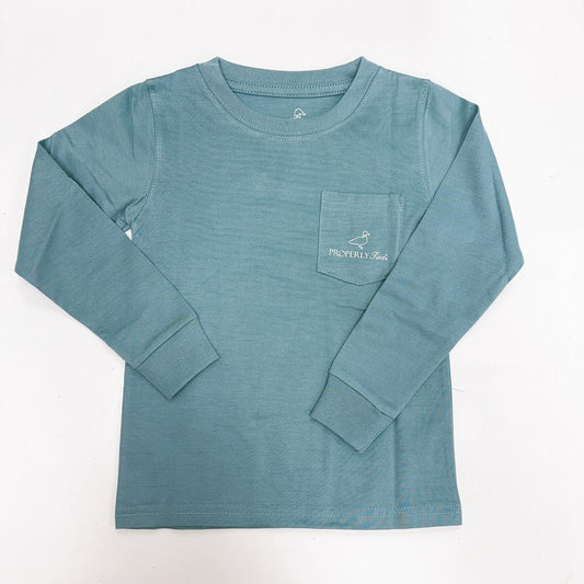 Boys Santa's Caddy LS Tee