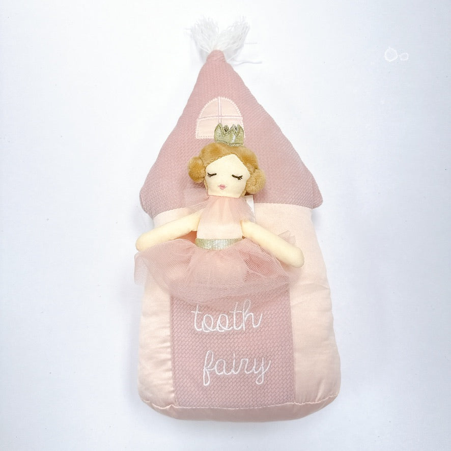 Princess Castle Tooth Fairy Pillow Set