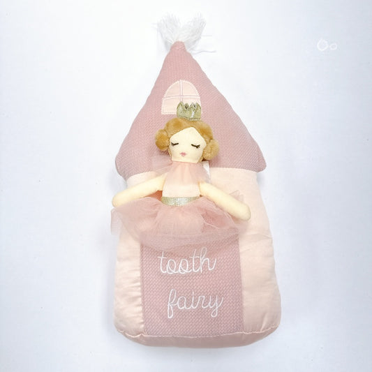 Princess Castle Tooth Fairy Pillow Set