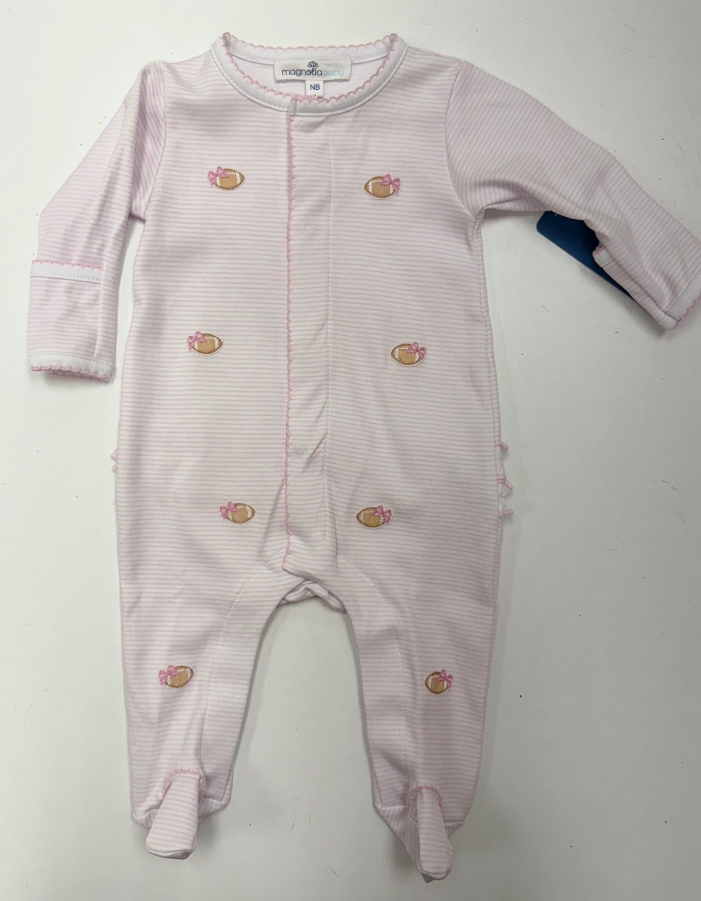 Touchdown Cutie Ruffle Footie
