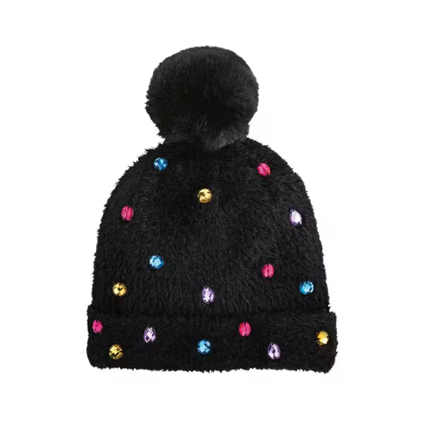 Black Glitzy Beanie