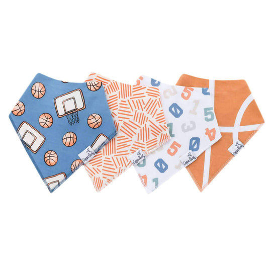 4 Pack Baby Bandana Bibs - Dunk