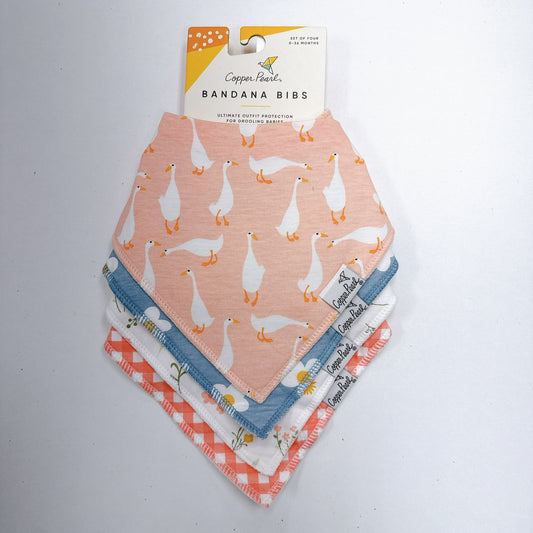 Goosie Bandana Bib Set (4-Pack)