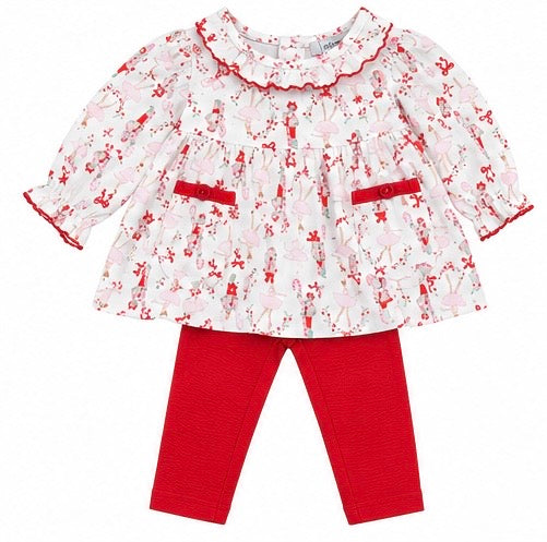 Nutcracker Infant Leggings Set