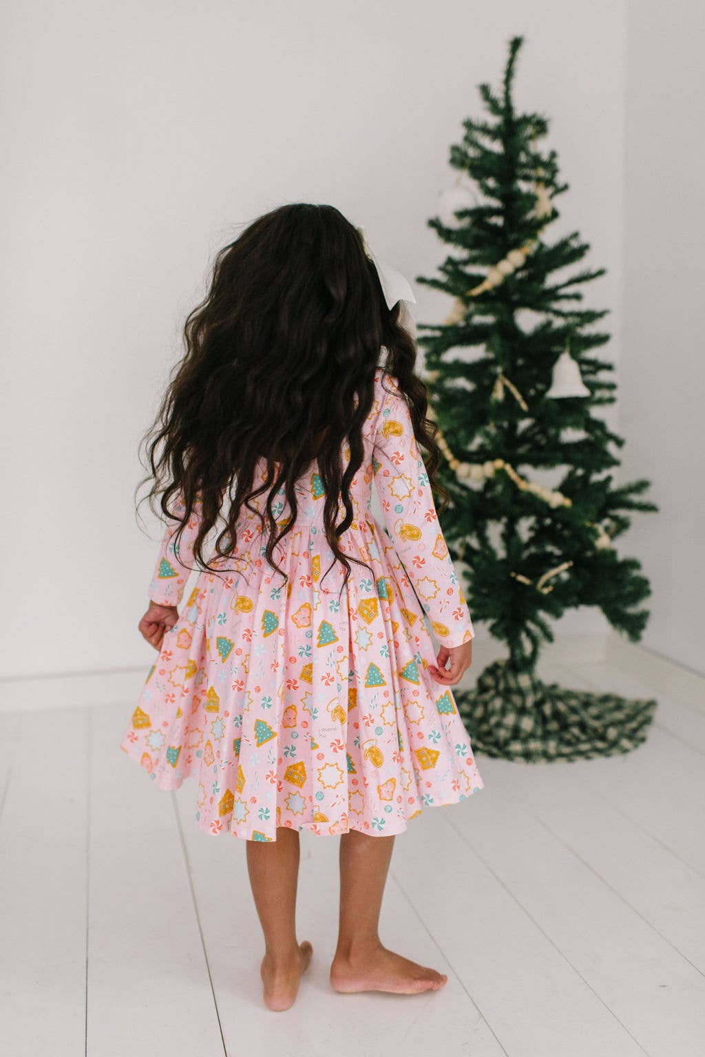 Gwendolyn Dress in Christmas Cookies | Girls Dress