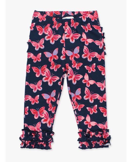 Butterfly Bliss Ruffle Leggings