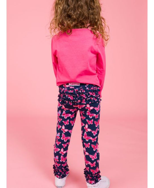 Butterfly Bliss Ruffle Leggings