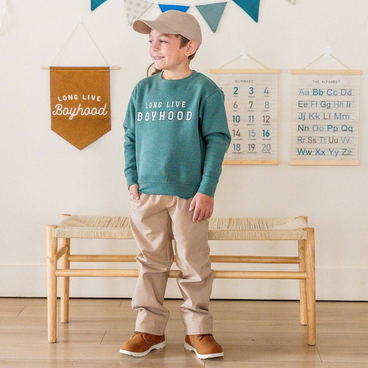 Long Live Boyhood Sweatshirt - Boys Clothing - Fall/Winter