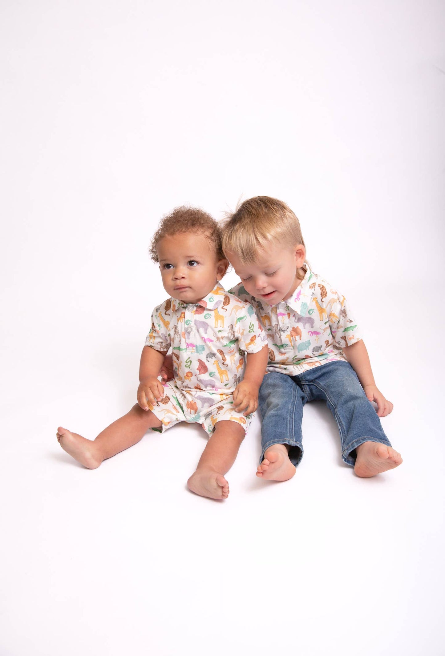 Zoo Crew - SS Polo Romper