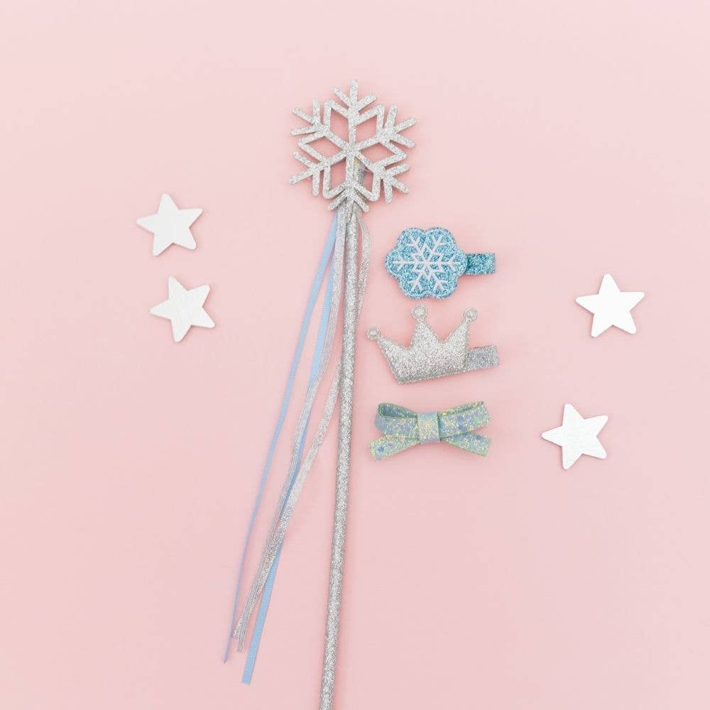 Snow Princess Clip Set - Stocking Stuffers For Kids