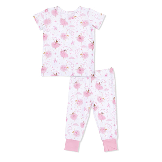 Ribbon ballerinas- s/s loungewear set