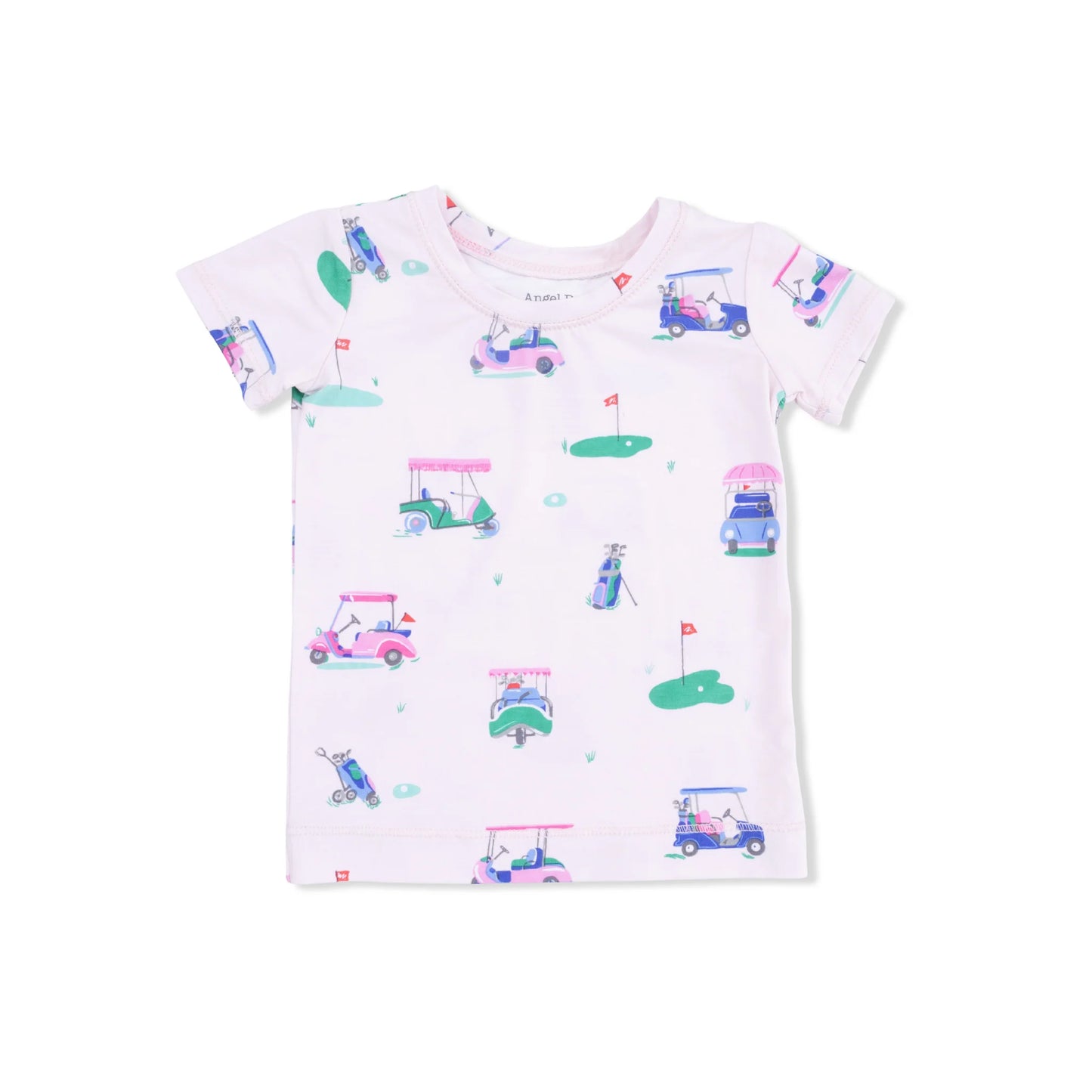 Golf Cart Pink-S/S Loungewear Set