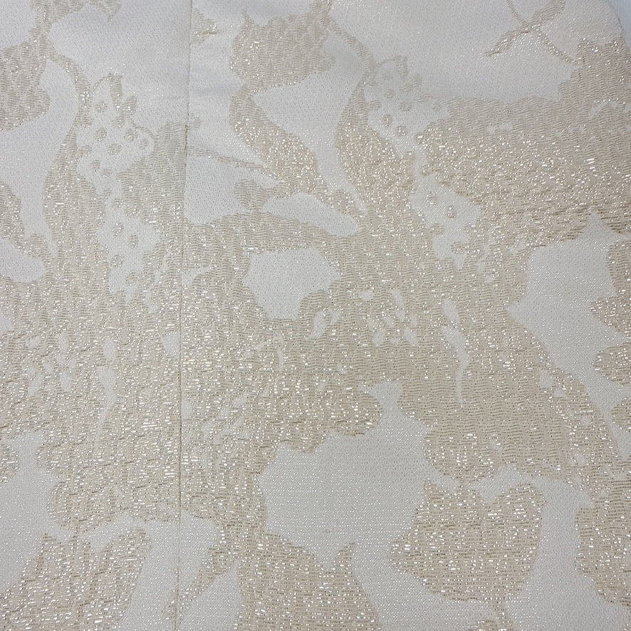 Gold Damask Shift Dress