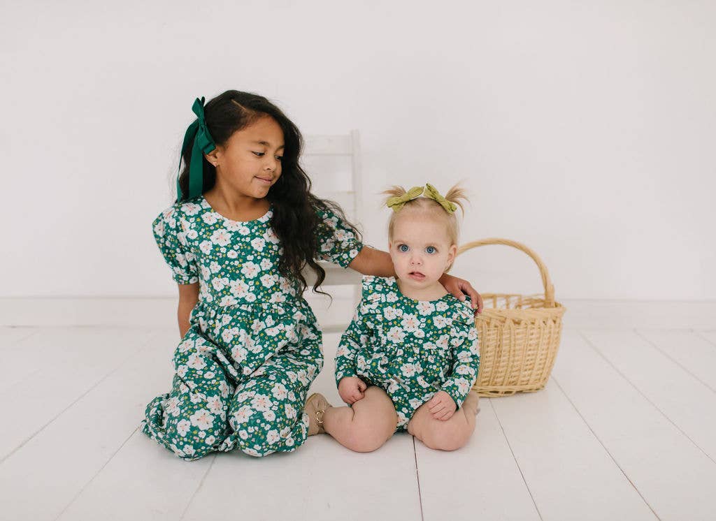 Leah Romper in Canyon Flower