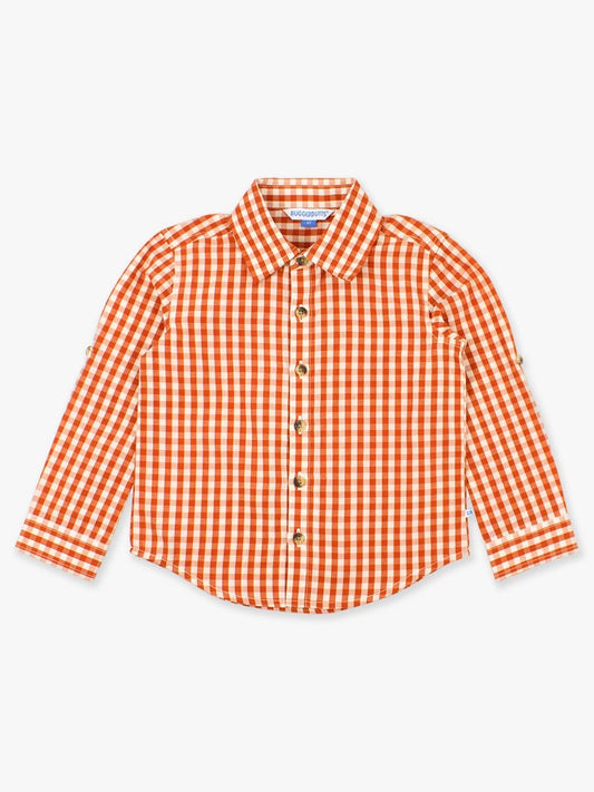 Classic Rust Gingham l/s shirt