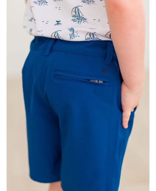 Navy Hybrid Shorts