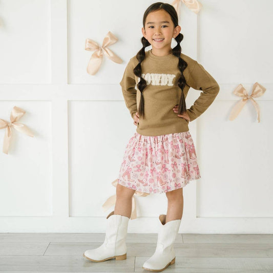 Coquette Cowgirl Tutu - Girls Clothes - Western Apparel