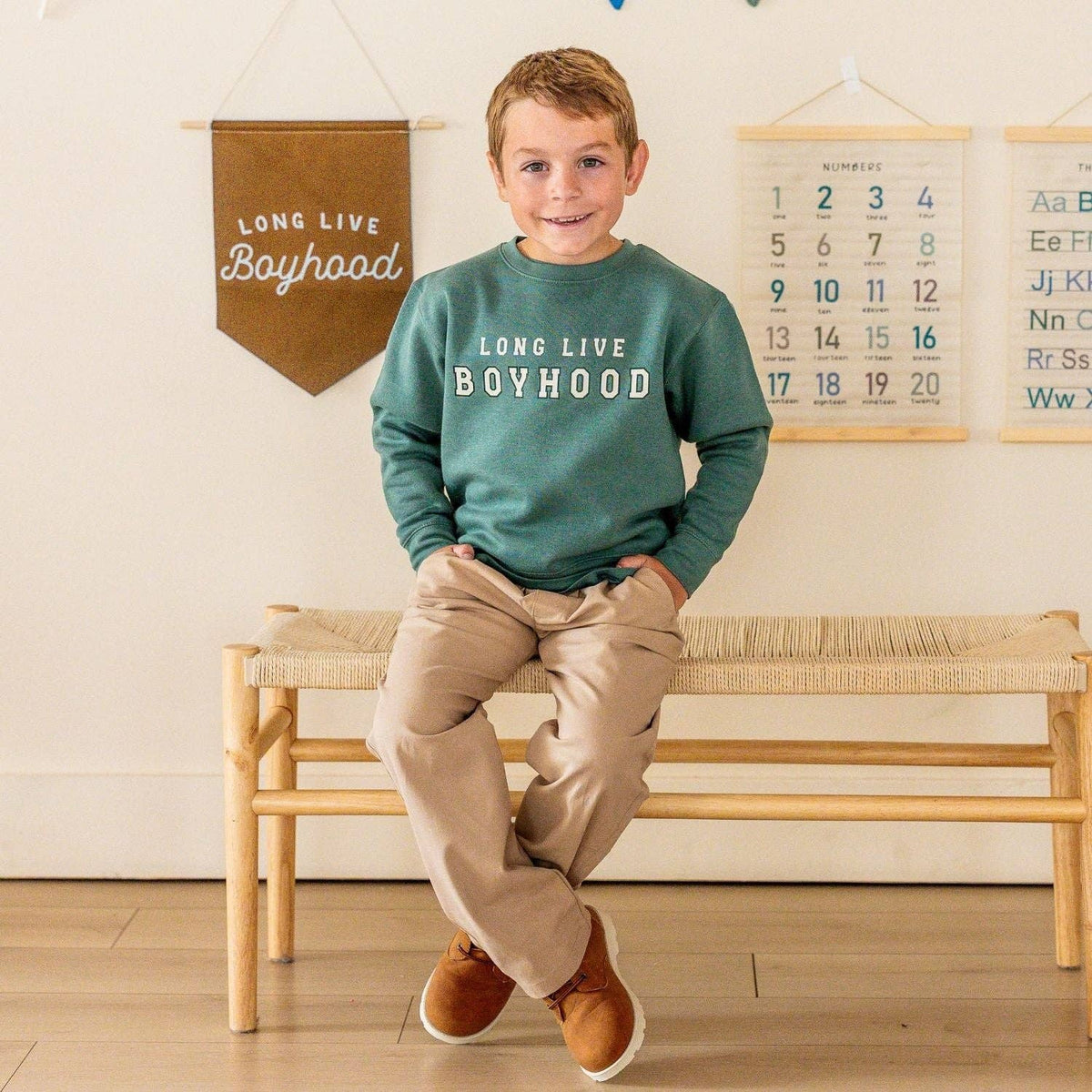 Long Live Boyhood Sweatshirt - Boys Clothing - Fall/Winter