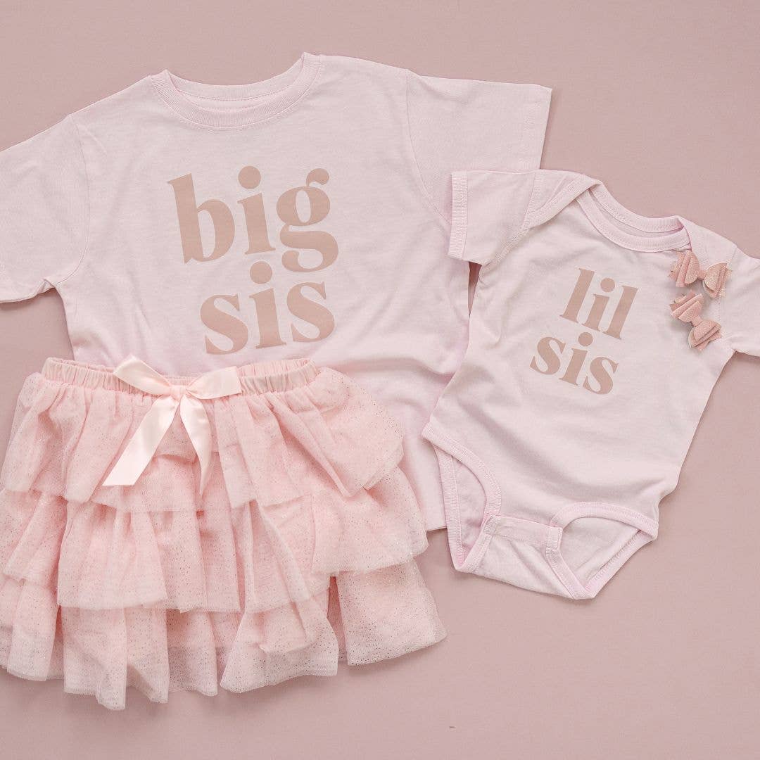 Big Sis Short Sleeve Shirt - Pregnancy Announcement - Family