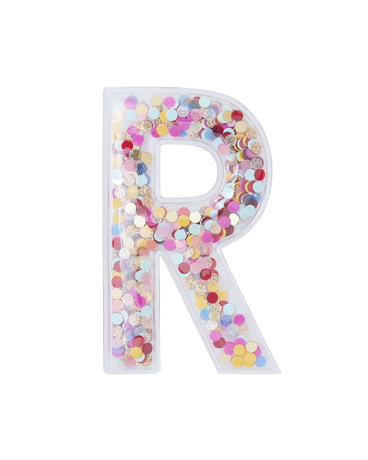 Confetti Letter Stickers - Adhesive Patches