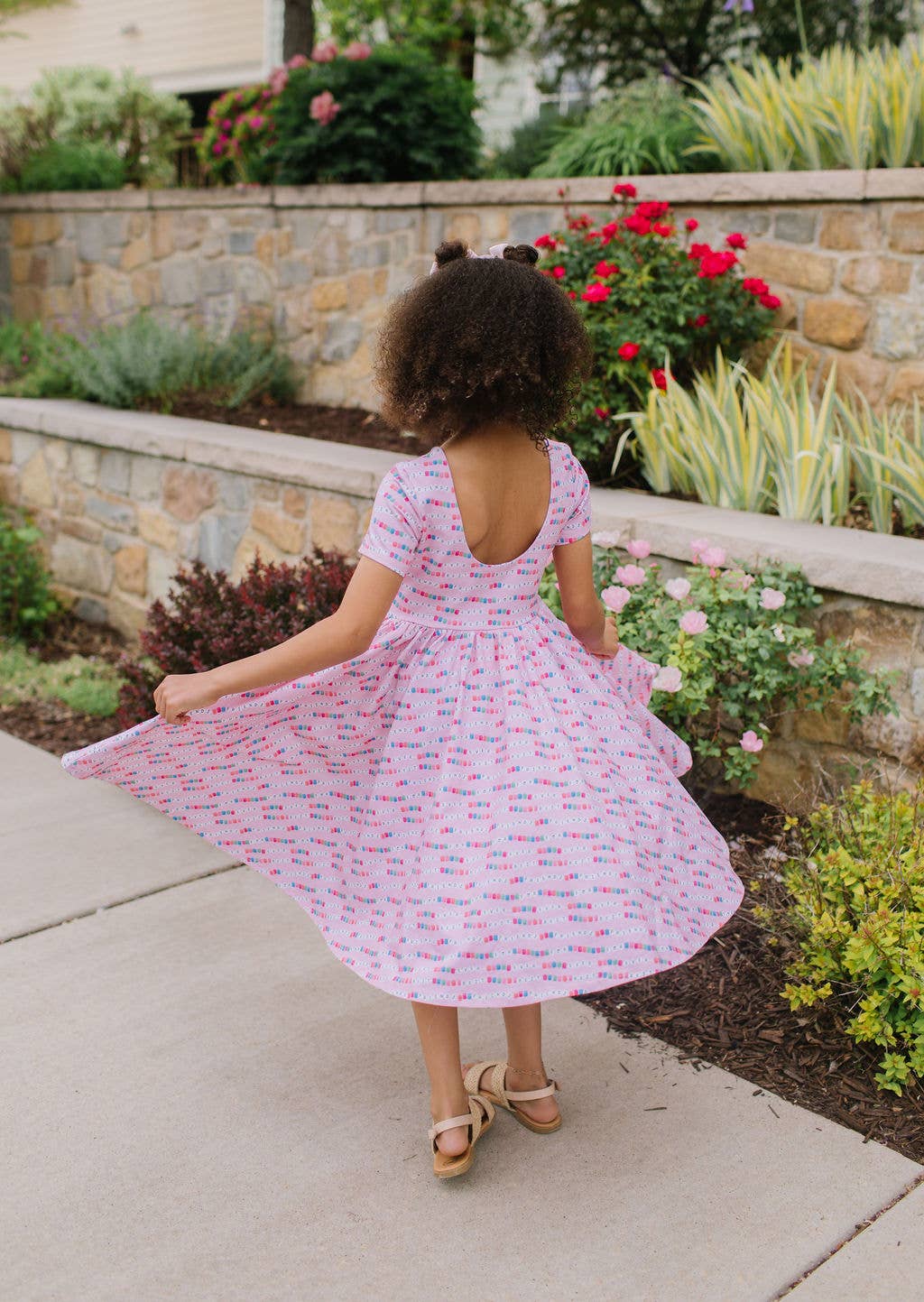 Classic Twirl Dress in Besties