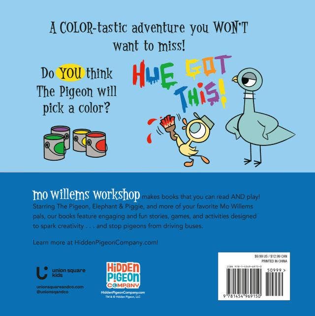 The Pigeon WON’T Pick a Color!