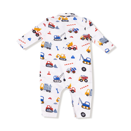 Crayon Construction Polo Romper