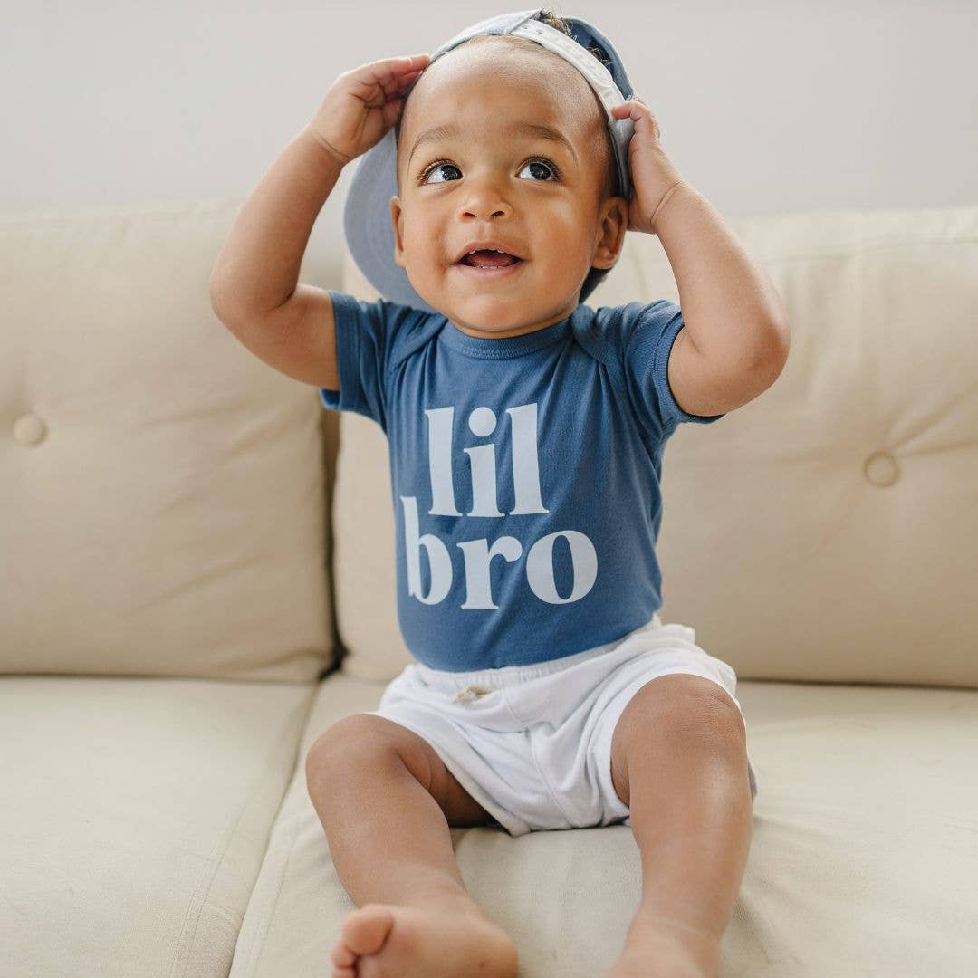 Lil Bro Short Sleeve Bodysuit - Pregnancy Announcement
