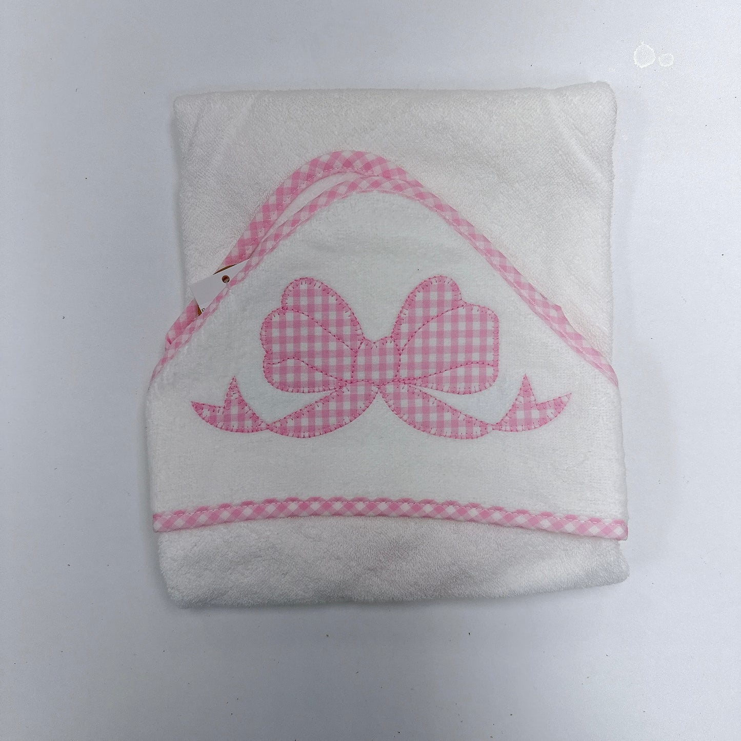 Bow Applique Hooded Towel