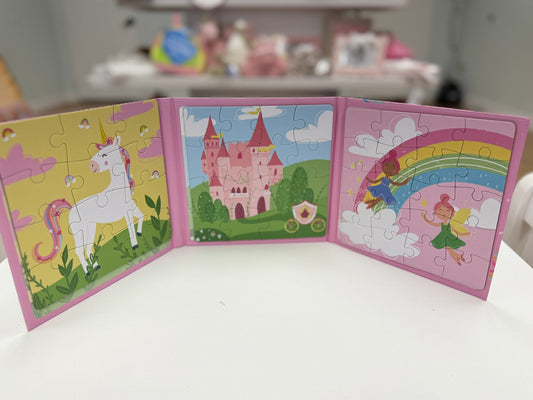 Magical Kingdom Magnetic Puzzle Book