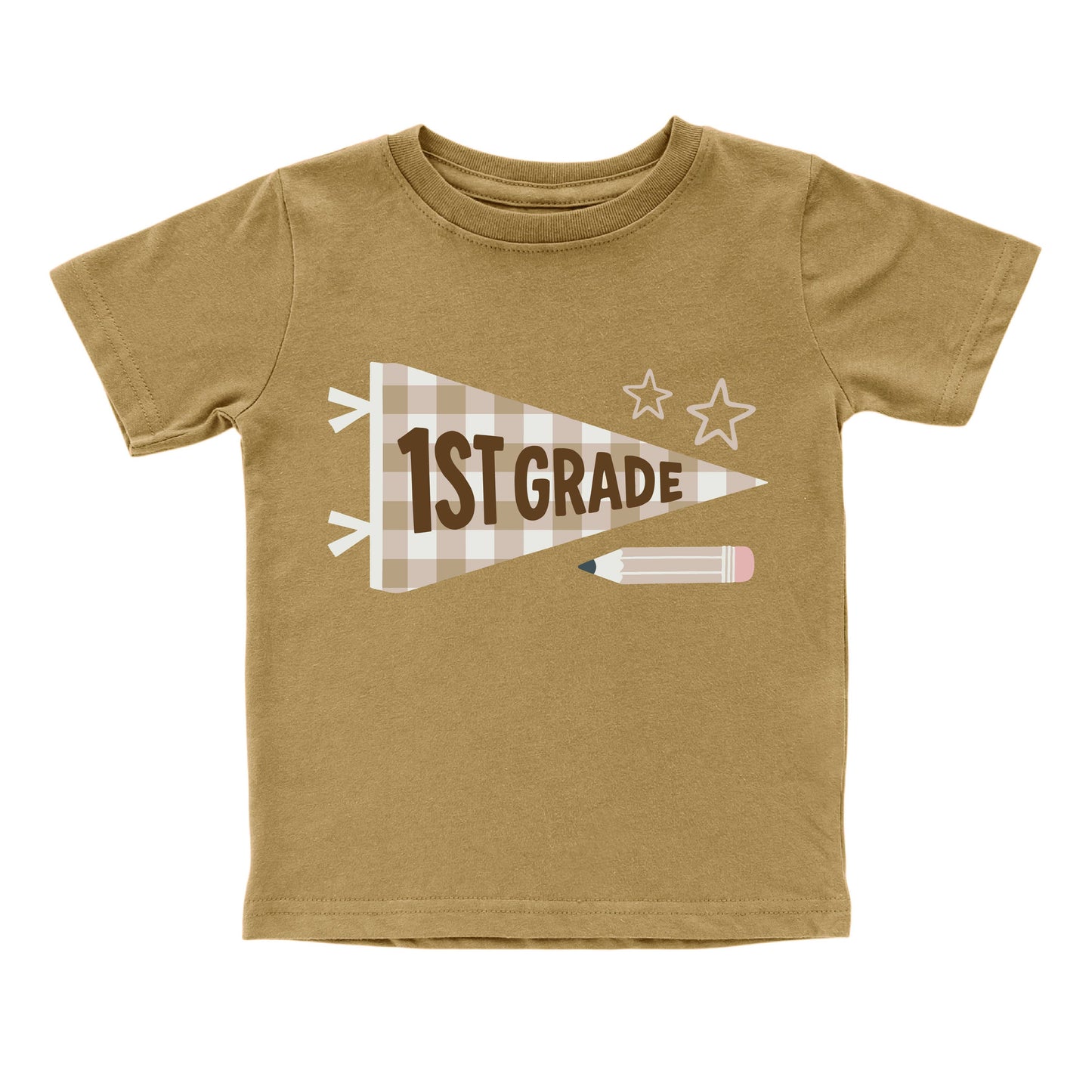 First Grade Pennant Short Sleeve T-Shirt - Boys Clothing