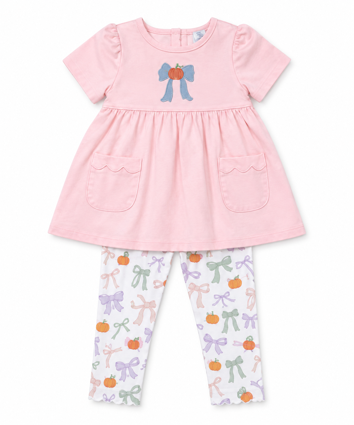 Pumpkin Girl's Legging Set