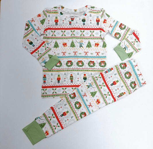 Nutcracker Fair Isle Long Sleeve Loungewear Set