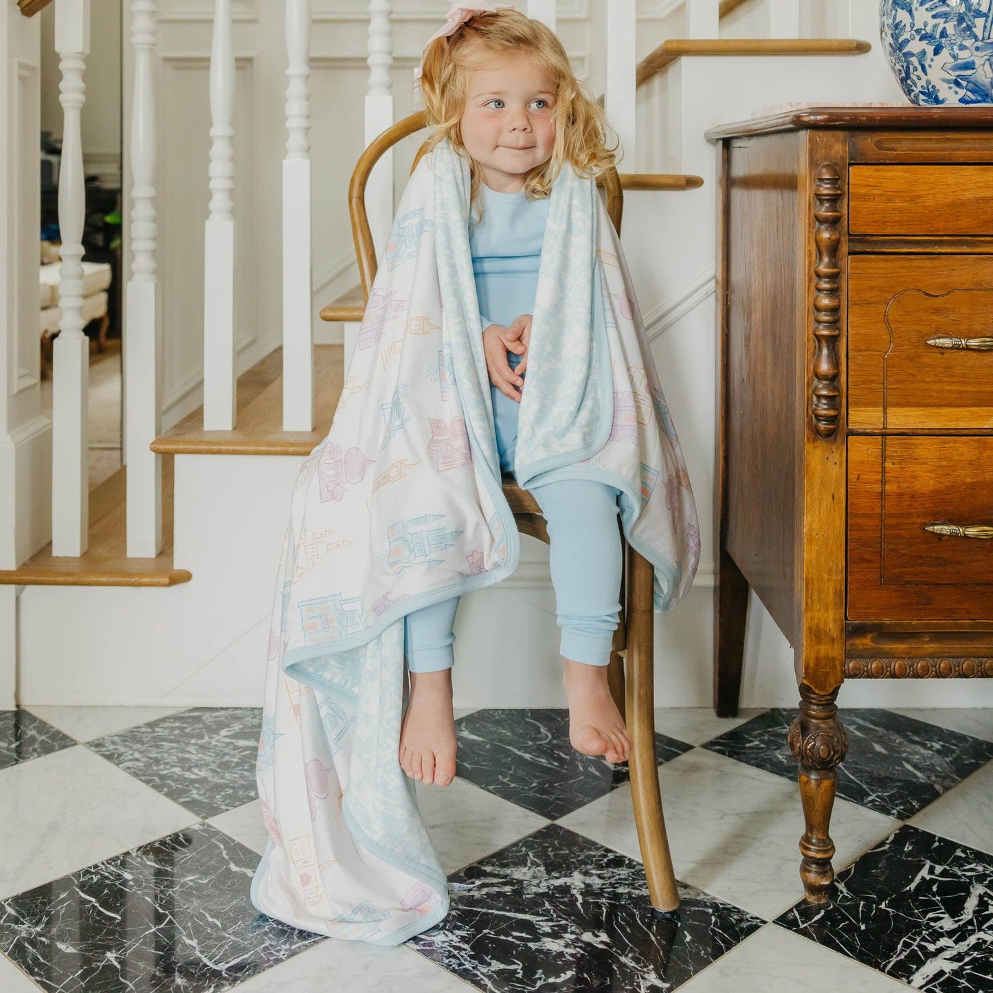 Three-Layer Quilt - Princess Palaces