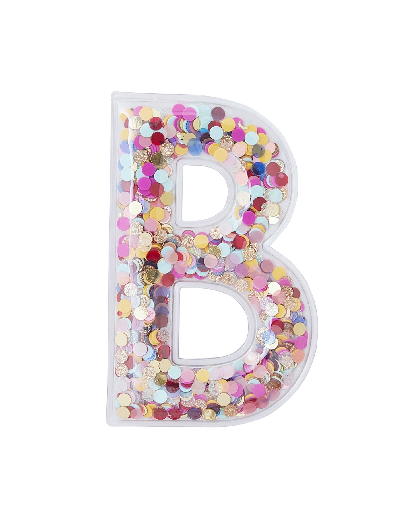 Confetti Letter Stickers - Adhesive Patches