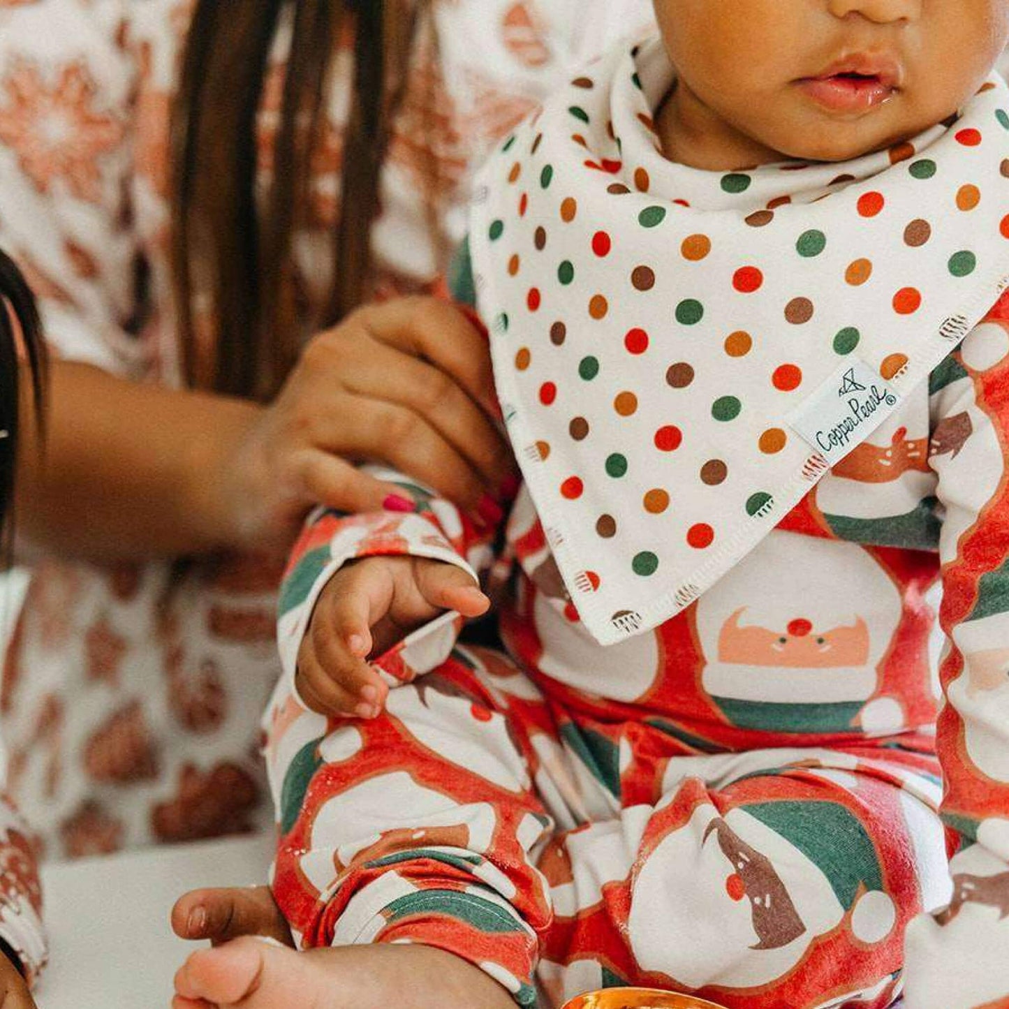 Baby Bandana Bibs - Gingerbread