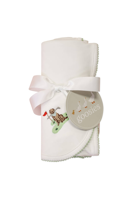Pip Embroidered Blanket -  Barks & Birdies