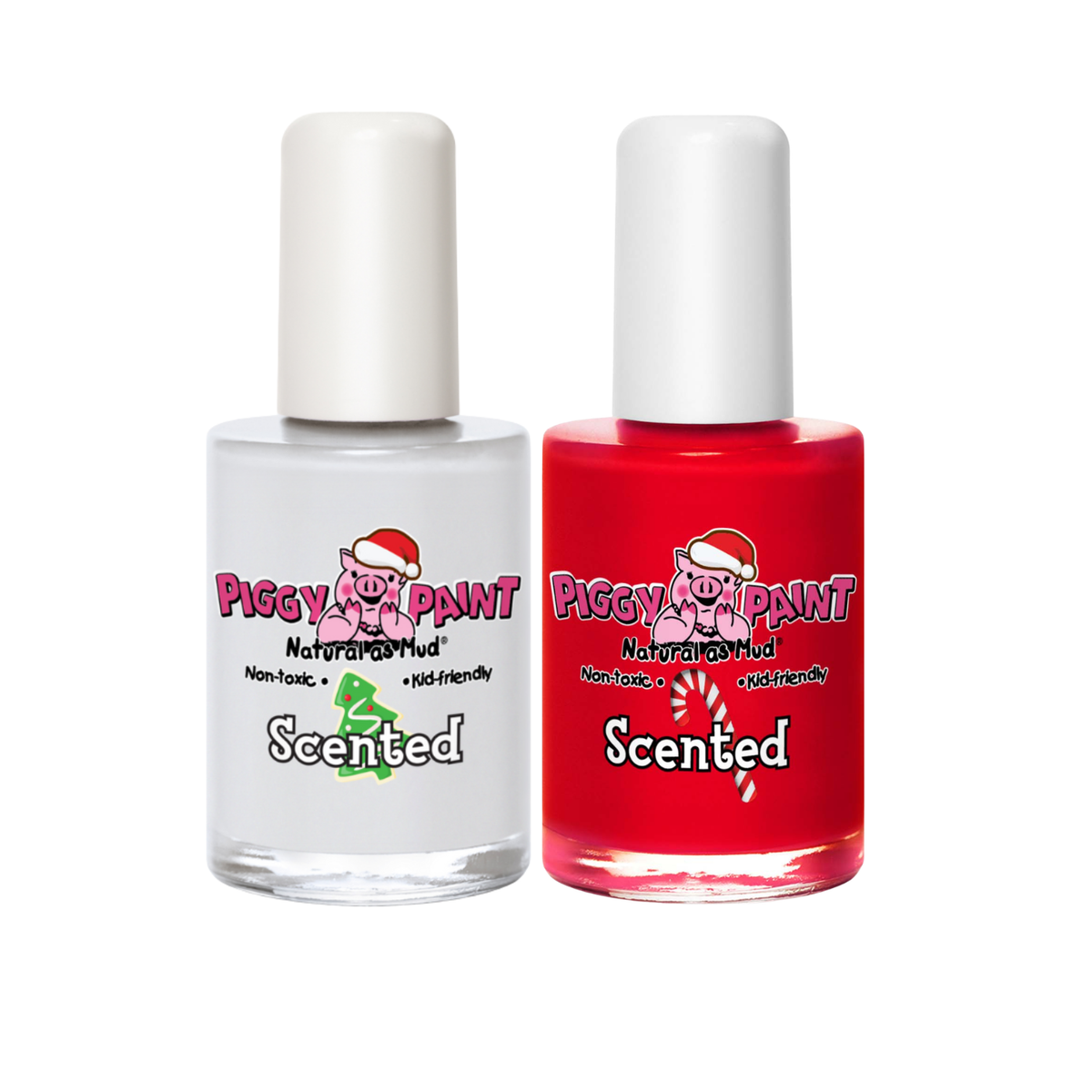 Scented Candy Cane Craze Non-Toxic Kids Nail Polish