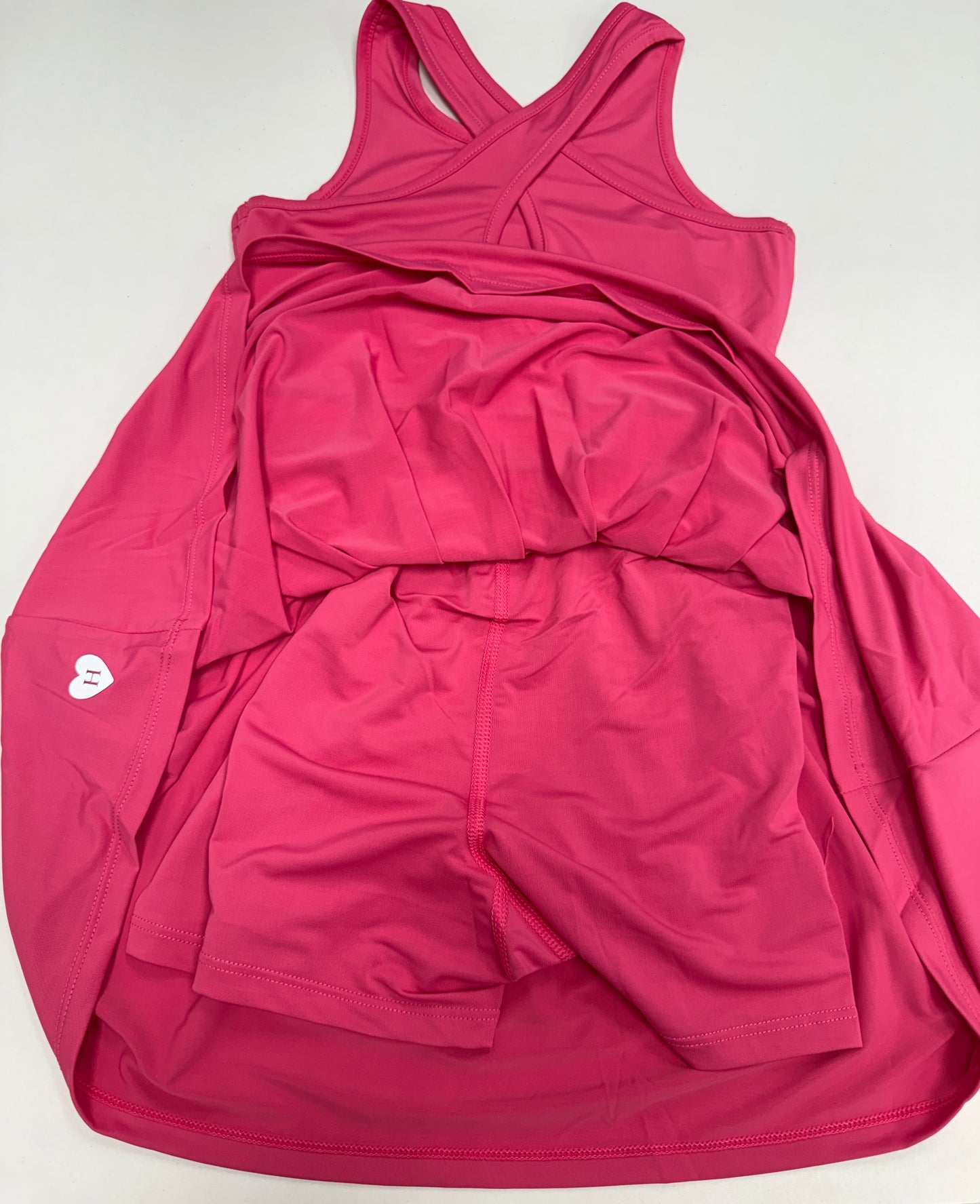 Pleated Active Dress - Fandango Pink