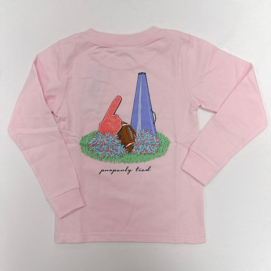 Girls Long Sleeve Home Team Shirt