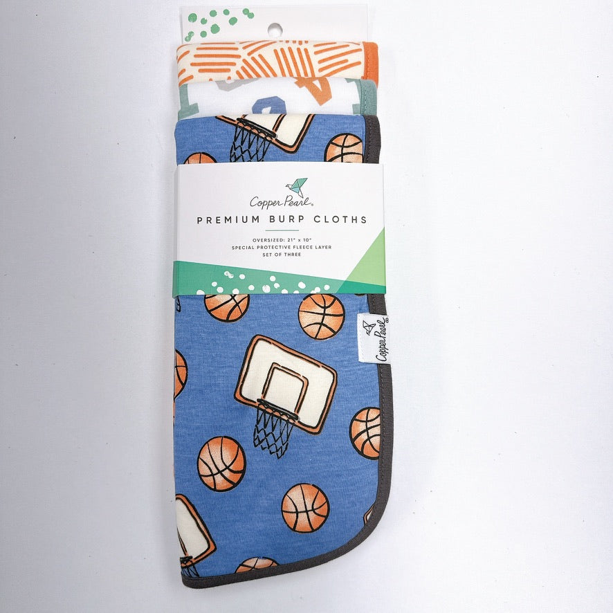Dunk Burp Cloth Set (3-Pack)