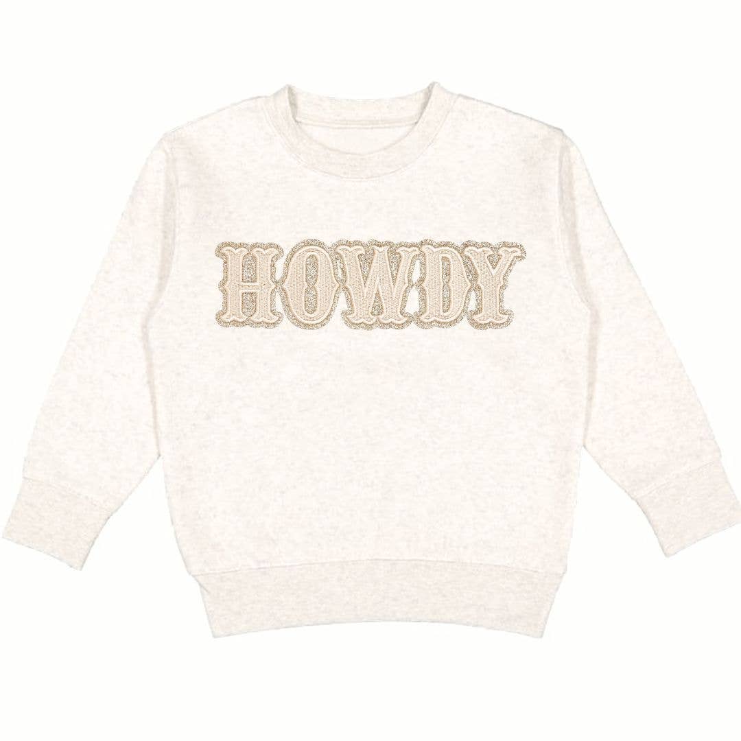 Howdy Patch Sweatshirt