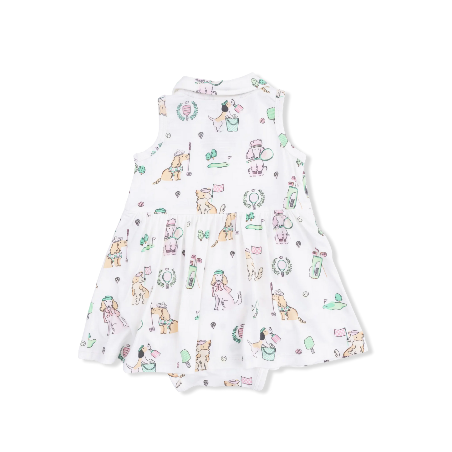 Polo Tennis Dress- Country Club dogs