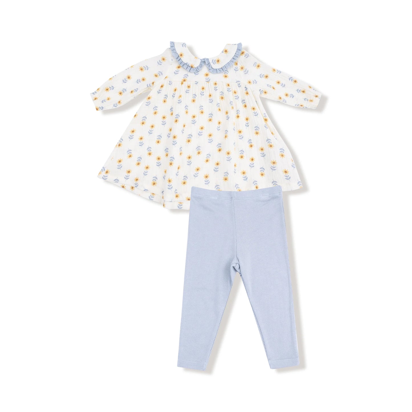 Western Sunflower Dress Set
